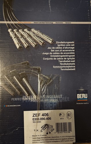 Neu zündleitungssatz mercedes - neu,